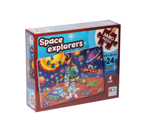 JP 31011 Space Explorers Jumbo Puzzle 24 Parça -KSPuzzle
