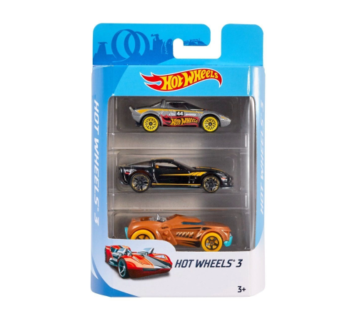 K5904 Hot Wheels 3'lü Araba Seti - 1 Adet Stokta Olan Gönderilir