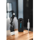 Kablosuz Bluetooth Aux Araç Kiti Siyah Hafıza Kartlı