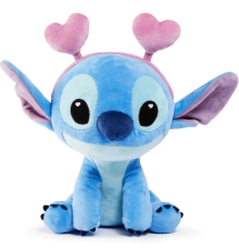 Kalp Kulaklıklı Stitch Peluş 25 cm