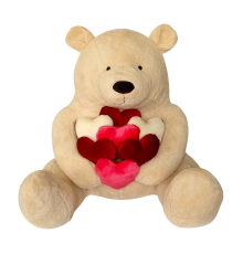 Kalpli Arne Bear 92 cm Peluş