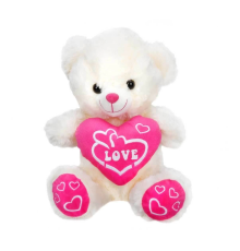 Kalpli Peluş Ayı 30 cm.