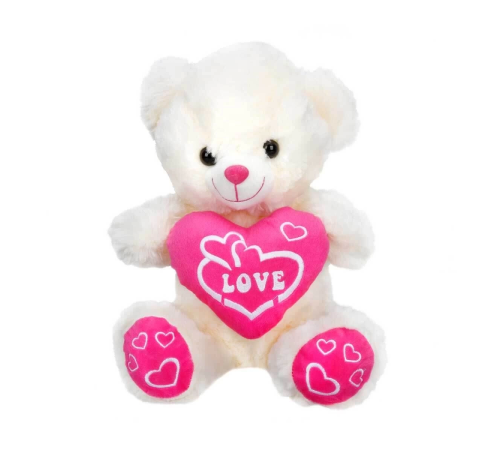 Kalpli Peluş Ayı 30 cm.