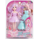 Karteleda Elbiseli Bebek Set - ME017