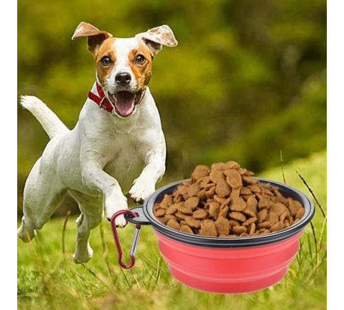 Katlanabilir Kedi Köpek Mama ve Su Kabı Köpek Oyuncağı
