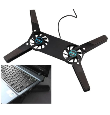Katlanabilir Laptop Soğutucu 2 fanlı