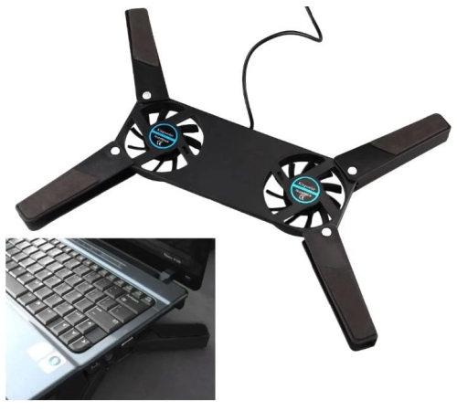 Katlanabilir Laptop Soğutucu 2 fanlı Katlanabilir Laptop Soğutucu 2 fanlı