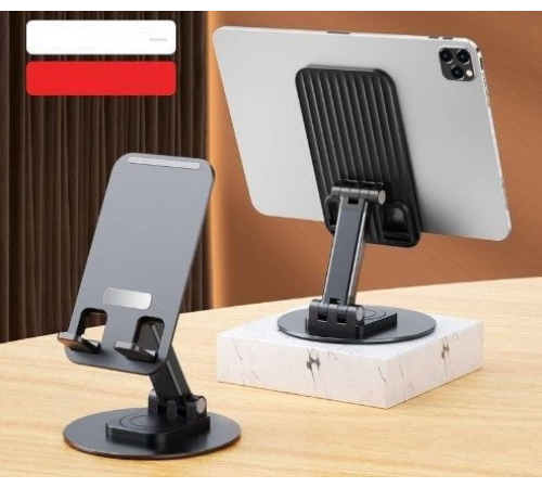 Katlanabilir Telefon Tutucu Stand Yuvarlak Tabanlı MC-460