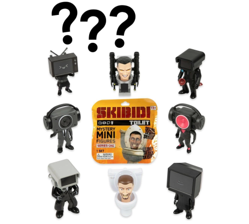 KBD01000 Skibidi Toilet Mini Figür Surpriz Paket KBD01000 Skibidi Toilet Mini Figür Surpriz Paket