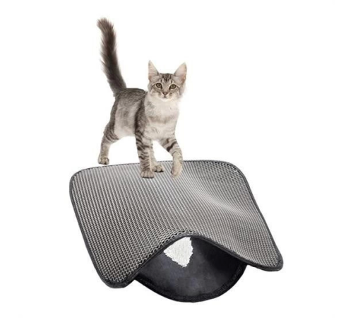 Kedi Tuvalet Önü Kum Toplayıcı Temizleyici Elekli - Stokta Olan Renk Gönderilir