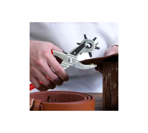 Kemer Delme Makinası Pratik 6 Başlıklı Kemer Delme Aleti Metal Kemer Delme Aparatı Kemer Delme Makinası Pratik 6 Başlıklı Kemer Delme Aleti Metal Kemer Delme Aparatı