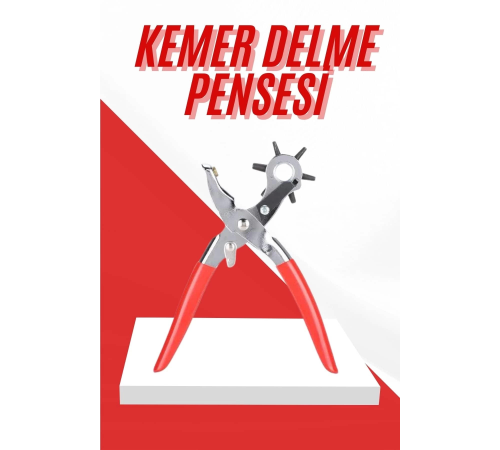 Kemer Delme Pensesi 6 Farklı Boyutta Kemer Delici Ev Deri Kemer Kemer Delme Pensesi 6 Farklı Boyutta Kemer Delici Ev Deri Kemer