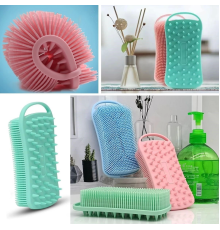 Kendiliğinden Askılı Peeling ve Masaj Etkili Silikon Banyo Vücut Fırçası - 1 Adet
