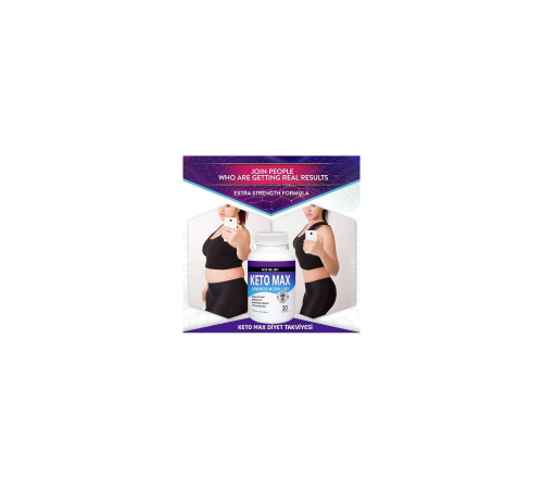 Keto Max Enerjinizin Yeni Seviyesiyle İnceliğe ve Hafifliğe Diyet Takviyesi 30'lu x 1 adet