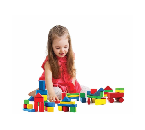 KID-1003 Chiva, Ahşap Bloklar 80 Parça