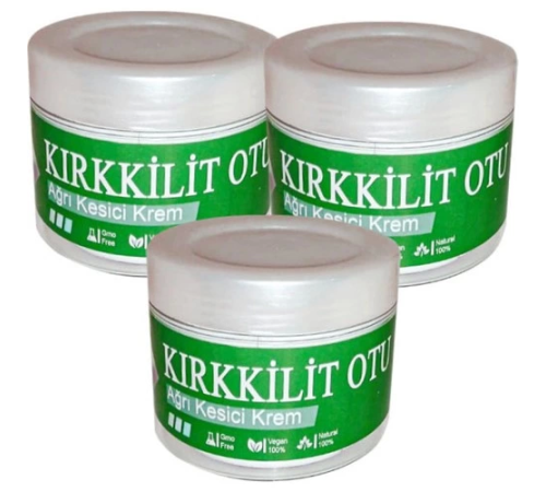 Kırk Kilit Otu Kremi Büyük Boy 150 ml x 3 adet Kırk Kilit Otu Kremi Büyük Boy 150 ml x 3 adet