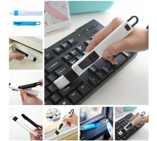 Klavye ve Pencere Oluğu Temizleme Fırçası Mini Kürekli Klavye ve Pencere Oluğu Temizleme Fırçası Mini Kürekli