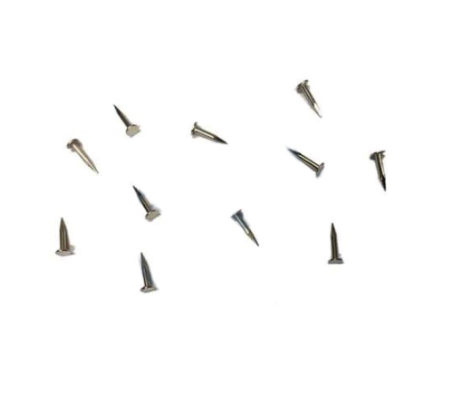 Klips, Menteşe, Ayağı Çivisi 7mm Çelik - Nikel 10gr (336336)