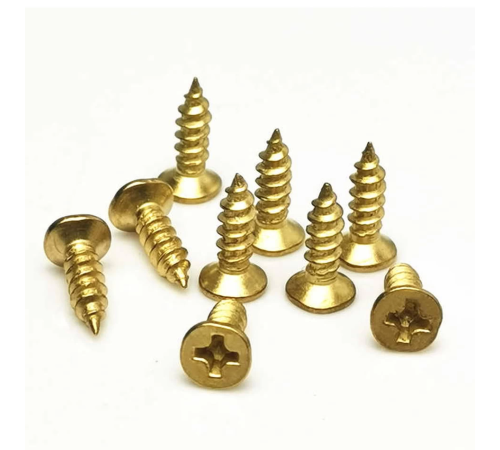 Klips, Menteşe, Ayak, Ağaç, Sunta Vidası 2,2x6,5mm - Sarı 100 Adet (336336)