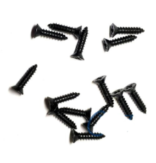 Klips, Menteşe, Ayak, Ağaç, Sunta Vidası 2,2x9,5mm - Siyah 1000 Adet (336336)