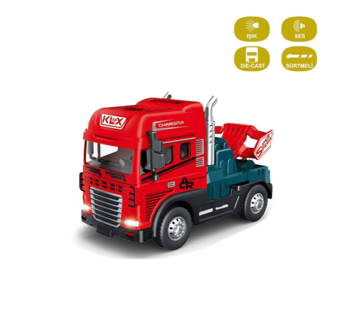 KLX600-344 Sürtmeli Işıklı Müzikli Çekici Tır Kafası 1:24 KLX600-344 Sürtmeli Işıklı Müzikli Çekici Tır Kafası 1:24
