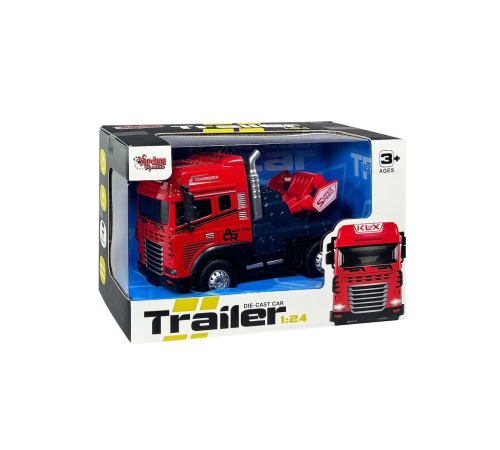 KLX800-247 Sürtmeli Işıklı Müzikli 1:24 Çekici (Tır Kafası)