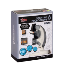 KM-1012A-1 1013A-1 Işıklı Objektif Bilim Mikroskopu