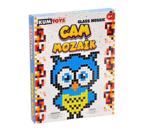 KM2515 Kumtoys Cam Mozaik KM2515 Kumtoys Cam Mozaik