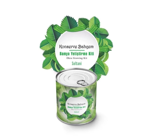 Konserve Bahçem Evde Konservede Sultani Bamya Yetiştirme Kiti Konserve Bahçem Evde Konservede Sultani Bamya Yetiştirme Kiti