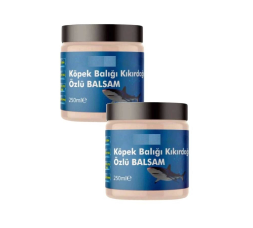 Köpekbalığı Kıkırdağı Kremi Balsam Vücut Ağ.rılarını Dindirici Etki 250 ml 2 Adet