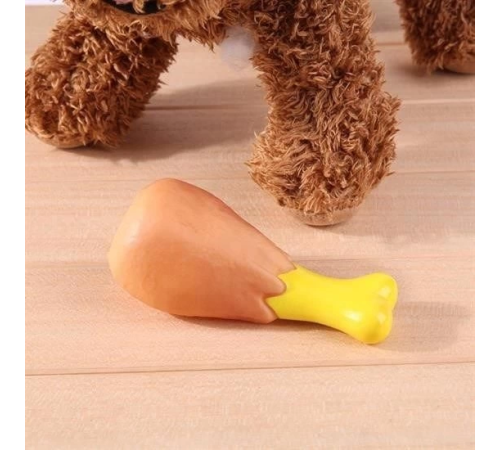 Köpekler İçin Oyuncak Tavuk Budu
