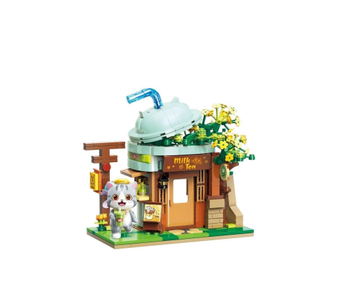 KP-28021 Keeppley Milk Tea Shop Blok Seti -Vagon life KP-28021 Keeppley Milk Tea Shop Blok Seti -Vagon life