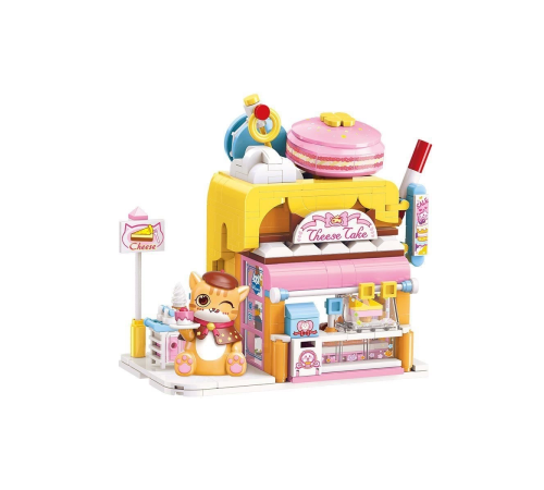 KP28006 Keeppley Red Cat Cake Shop -Vagon life KP28006 Keeppley Red Cat Cake Shop -Vagon life