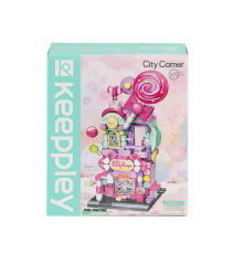 KP28012 Keeppley Candy Shop City Corner Blok Seti -Vagon life