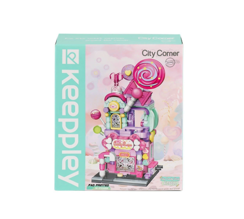 KP28012 Keeppley Candy Shop City Corner Blok Seti -Vagon life KP28012 Keeppley Candy Shop City Corner Blok Seti -Vagon life