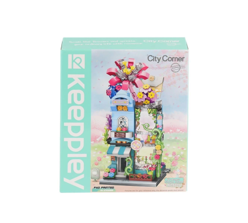 KP28016 Keeppley Grenness Flower Store Blok Seti KP28016 Keeppley Grenness Flower Store Blok Seti