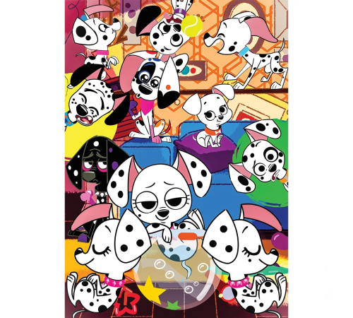 KS 101 Dalmatian 50 Parça Puzzle