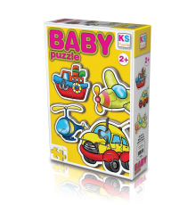 KS  Baby Puzzle 4 in1 Ulaşım / Transportation