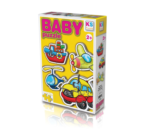 KS Baby Puzzle 4 in1 Ulaşım / Transportation KS Baby Puzzle 4 in1 Ulaşım / Transportation