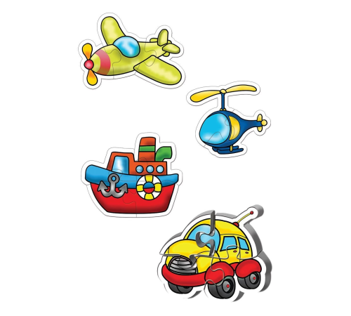 KS Baby Puzzle 4 in1 Ulaşım / Transportation KS Baby Puzzle 4 in1 Ulaşım / Transportation