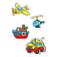KS Baby Puzzle 4 in1 Ulaşım / Transportation