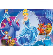 KS Cinderella 100 Parça Puzzle