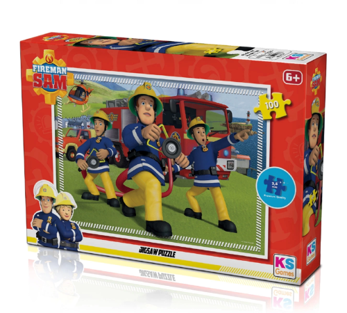 KS Fireman Sam 100 Parça Puzzle