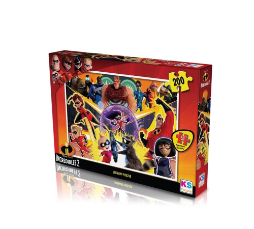 Ks Games 200 Parça Incredibles Puzzle Ks Games 200 Parça Incredibles Puzzle