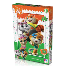 KS Games 44 Cats 50 Parça Puzzle