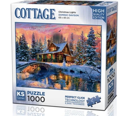 KS Games Christmas Lights Puzzle 1000 Parça 20720 KS Games Christmas Lights Puzzle 1000 Parça 20720