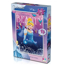 KS Games Cinderella 50 Parça Puzzle