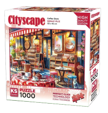KS Games Coffee Store Puzzle 1000 Parça 20809
