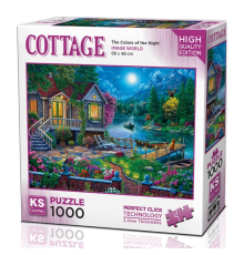 KS Games The Colors of the Night Puzzle 1000 Parça 20680
