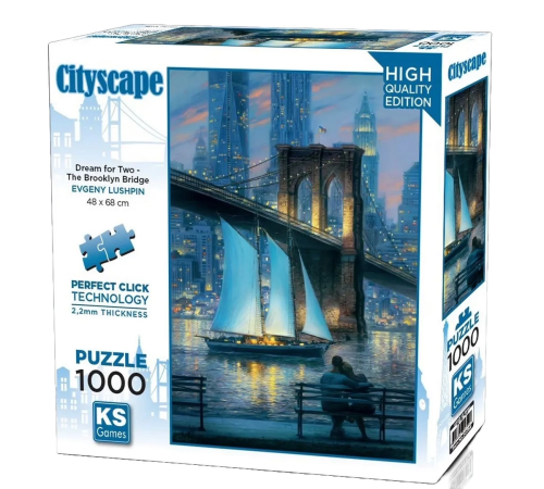 KS Games Dream For Two Puzzle 1000 Parça 20754 KS Games Dream For Two Puzzle 1000 Parça 20754